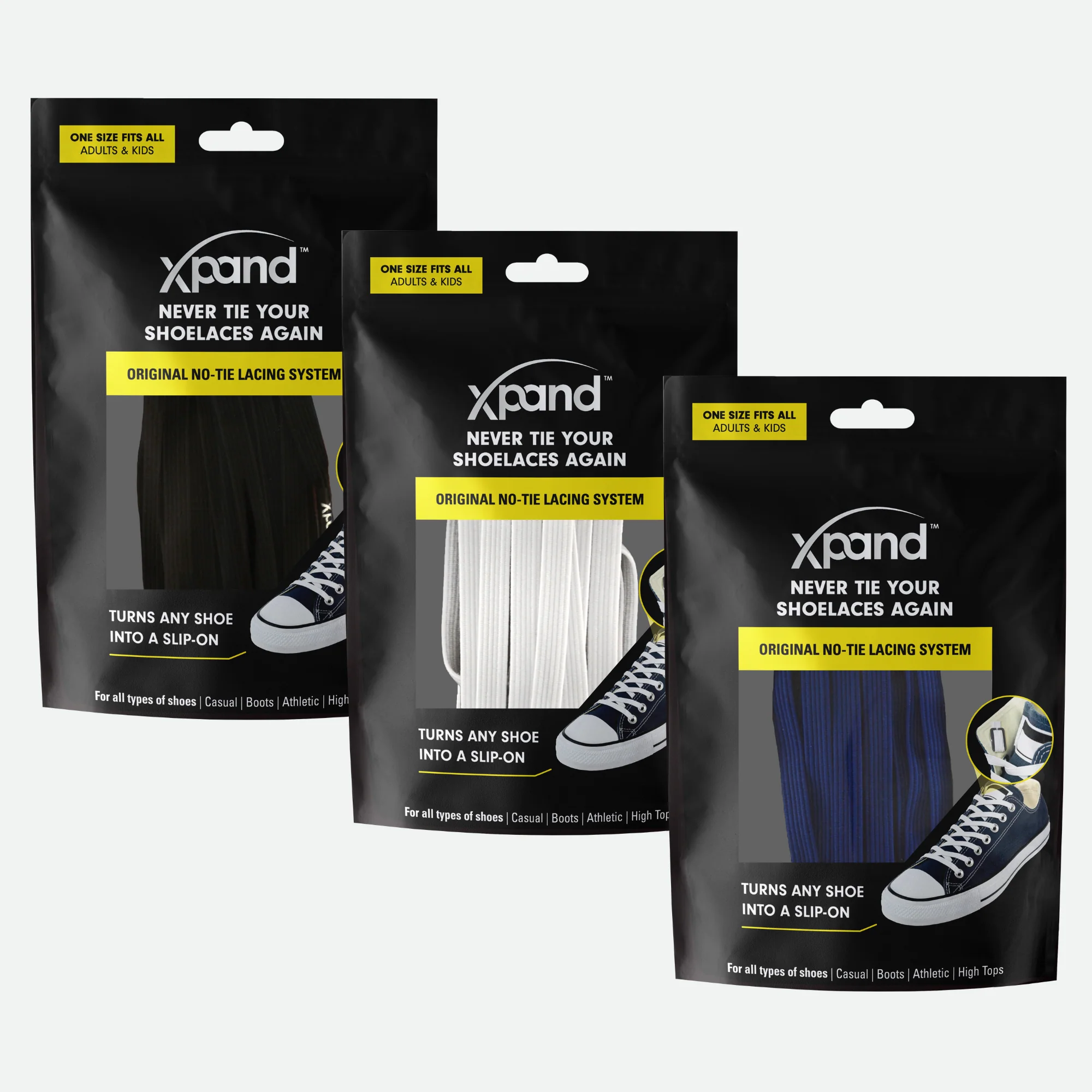Original No-Tie Laces 3-Pack - Image 30