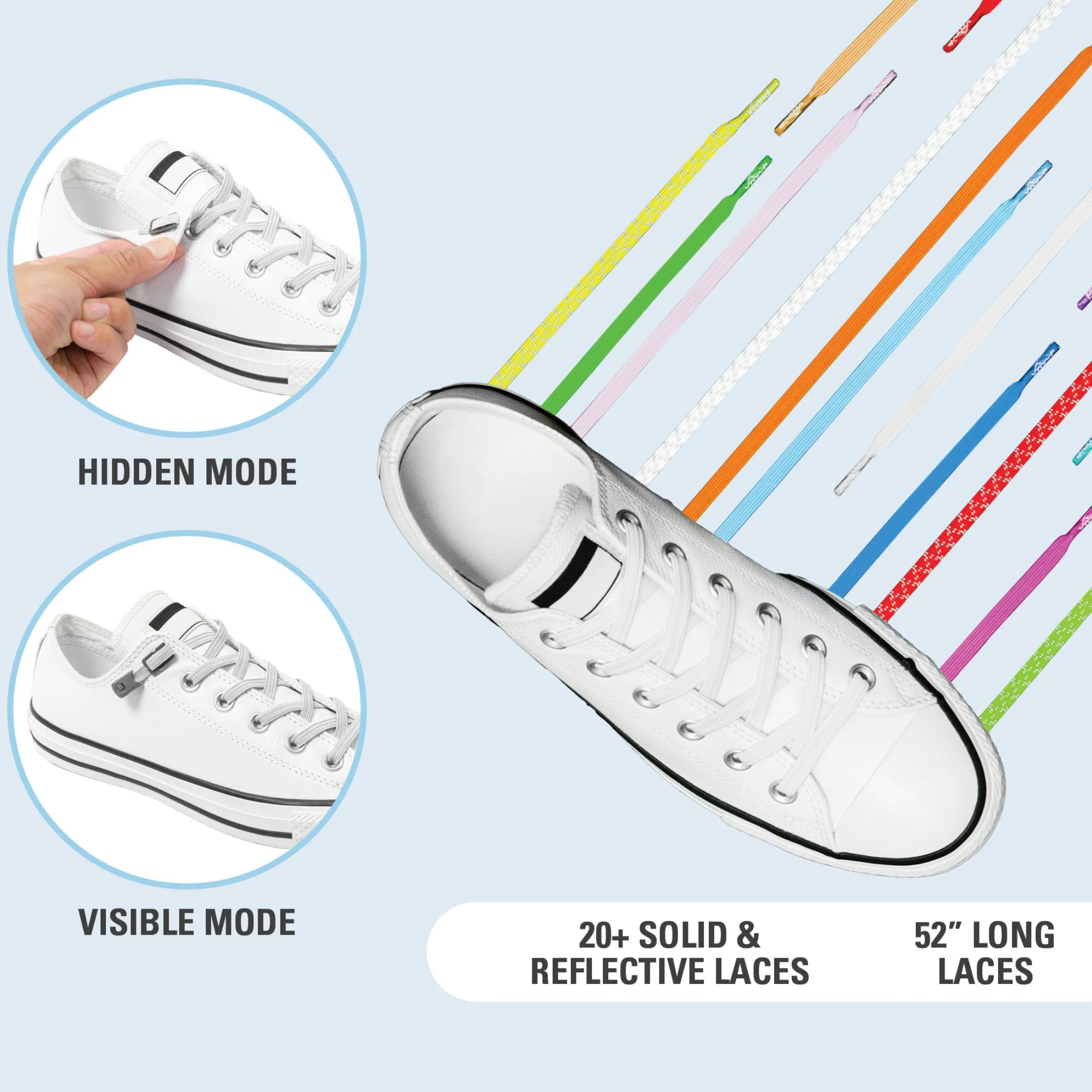 Original No-Tie Laces 3-Pack - Image 48