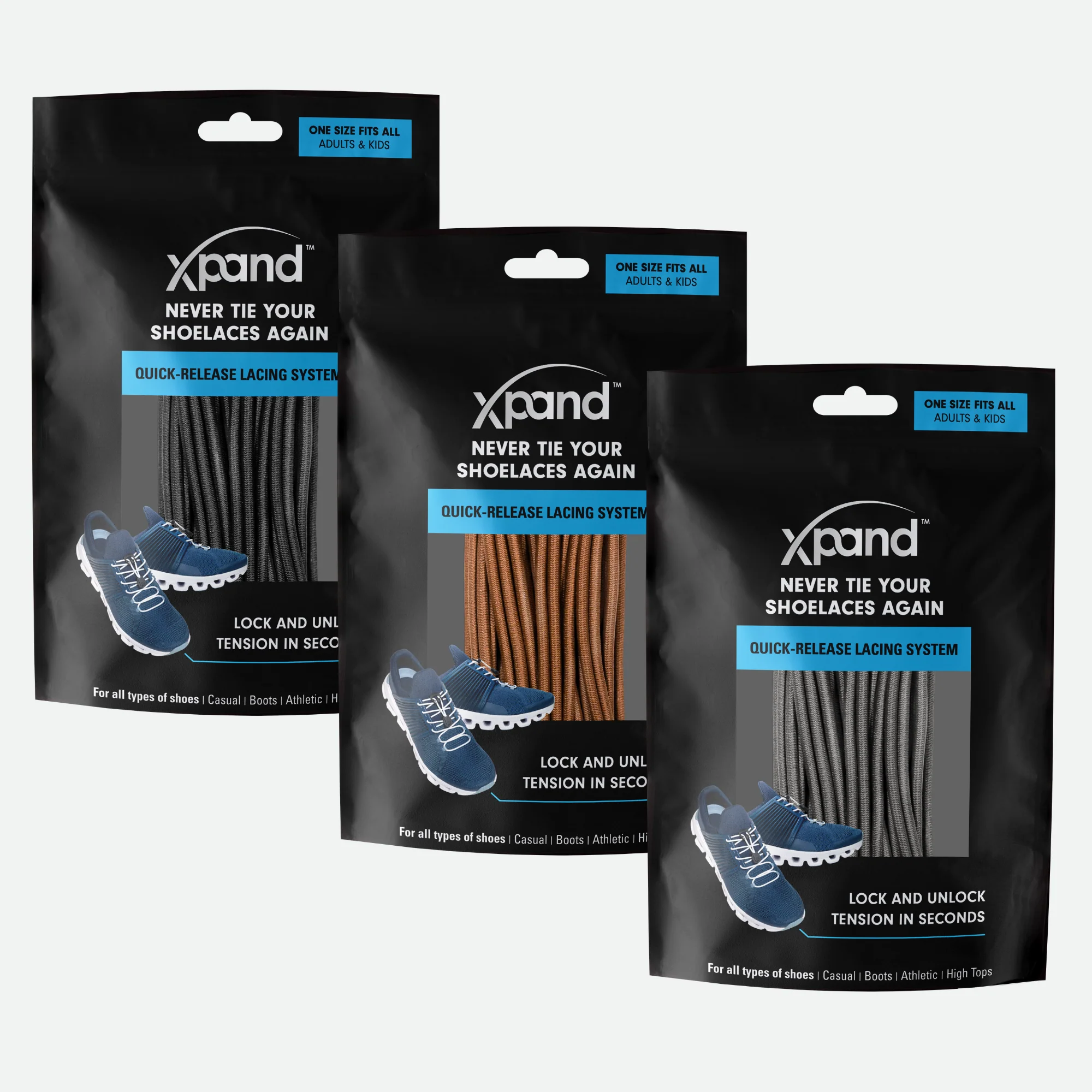 Quick-Release Laces 3-Pack - Image 17
